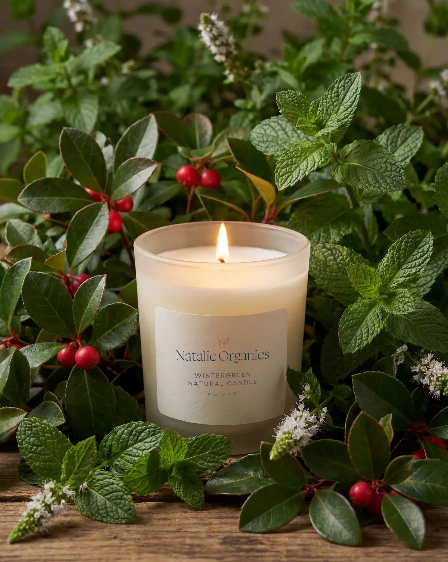 Wintergreen Candle