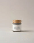 Restorative mask jar with beige lid and gray label, Natural Organics