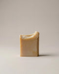 Citronella bar soap, rectangular tan bar with smooth edges